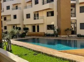 Appartement bord de mer avec piscine à Bouznika Oued Cherrat