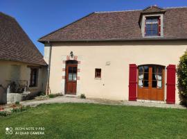 Maison de caractère avec jardin privatif, terrasse, ping-pong – Proche Ferrières et Montargis - FR-1-590-40, hotel en Lorcy