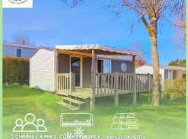 Houlgate-153- Mobilhome cosy 4 personnes Camping 5 étoiles