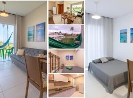 FLATS MAR'BELLA com Varanda,100M Praia Caminho de Moisés, com Garagem Privativo