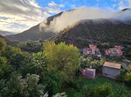 maison authentique Ourika avec vue sur l'Atlas, hotel in Ourika