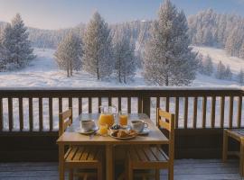 Les Angles में, होटल Le Myrose au pied des pistes - Les Angles