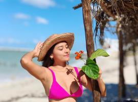 On Beach Seaside Sunset Haven 2 - Epic Sea View, hotel in Chuburná