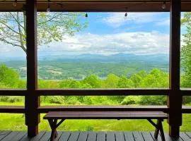 Stunning Views from the Fire Tower Cabin