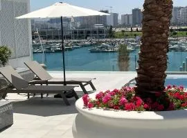 Luxury Marina Waterfront Apartment Pool Access Prime Tangier Location