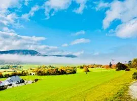 Panoramablick mit Premium-Wanderwegen vor der Haustür