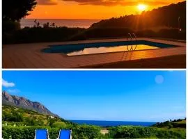 Paradise Villa - View, Pool & Parking, 200Mt Sea