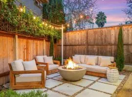 1884 Elegant Home Fire Pit, Tesla Tech, Near DT