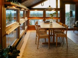 Design Cabin With Panoramic Views Near Sjusjøen, ξενοδοχείο σε Mesnali