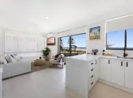 Beachfront Studio with Balcony & Stunning Views