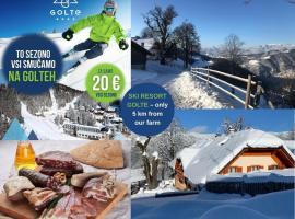 Farmstay&Glamping Visočnik, hotel in Ljubno