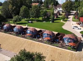 Glamping Bříza、ヘプのグランピング施設