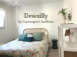 Dewailly, 2 chambres, 3 lits, &eacute;l&eacute;gant, 700m centre ville
