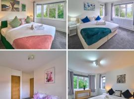 High Wycombe Stays Modern 4 Bed, 2 Bath Home with Garden Sleeps 9, hotell sihtkohas High Wycombe