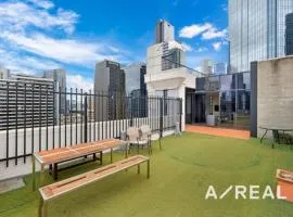 Central Melbourne 2BR Balcony Apartment