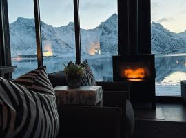 Fredvang Lodge, Lofoten, hotel in Hovdan