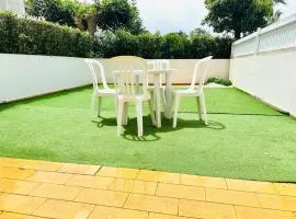 Apartamento gourmet com quintal