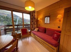 Studio cosy pour 2 pers. avec balcon, pieds des pistes à Valmorel - FR-1-356-399, Hotel in Valmorel