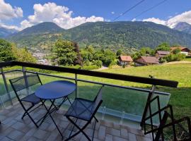 Charmant studio, hotel i Saint-Gervais-les-Bains