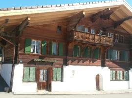 Mannried 2 1 2 Zimmerwohnung Rustikal, hotel en Zweisimmen