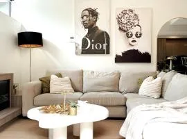 Chic Luxury Two-Level Garden Apartment