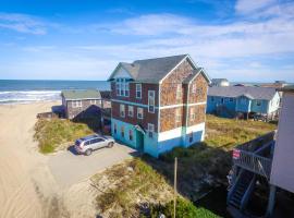 K1054 The BU - Ocean Views, 60 Ft to the Beach, Pool Table, Hot Tub, Pets OK!、Wancheseのホテル