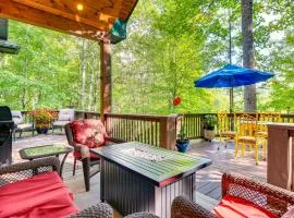 Fun w/ Family! Mtn-View Cabin w/ Deck in Sylva