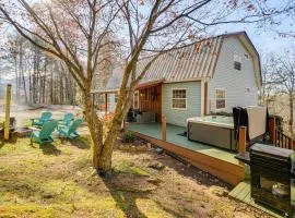 Hot Tub and Views! Squatchs Place in Blairsville