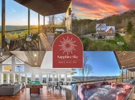 Panoramic Mtn Views HotTub Fire Pit Near Asheville