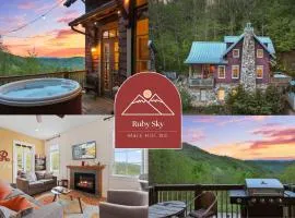 Mtn Views Hot Tub Close to Asheville