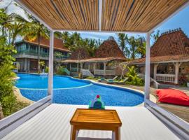 Kumara Wooden House 3 BR Shared Pool View ZN376, hotel in Saba