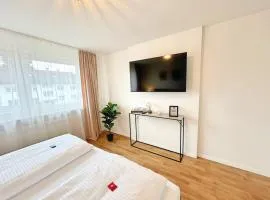 Basilisk Homes - in Grenzach-Wyhlen bei Basel - 4 x Moderne Fewos je 1bis2, 1bis4 oder 1bis6 Pers mit Küche und Balkon oder Terrasse - Parkplätze vorhanden