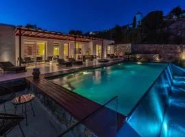 Elit Villa Psarou Heated Pool Jacuzzi