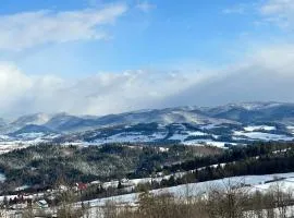 Domki przy szlaku Szczebel