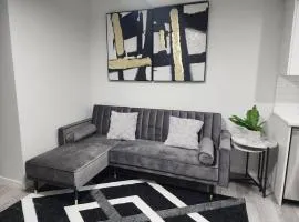 Stylish furnished 2bedroom suite near YYC Airport