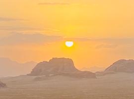 سفينة الصحراء وادي رم，Disah的小屋