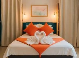 Le Jardin de Corail, Magnifique F1 tout juste rénové, à 2 pas du lagon de la Saline les Bains