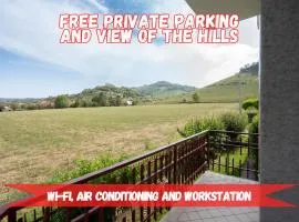 Private Parking, with Hill View