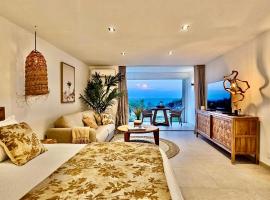 BlueDream Studio - Vue Panoramique, Piscine et Plage、Saint Martinのホテル