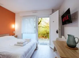 Studio rez de chaussée avec terrasse centre thermal et touristique - Casa Amnéville