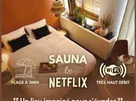 Le Jacaranda - Suite africaine - Sauna & Netflix