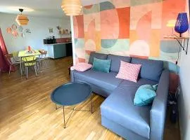 Vinyle club - Appartement rétro 70's-6 pers