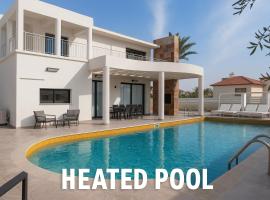 וילה Terra טרה וילת בוטיק ייחודית עם בריכה מחוממת, עד 22 אורחים: Eilat şehrinde bir otel