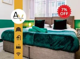 Last-Minute Deal - Modern 2BR Apartment with Free Wi-Fi & Parking By AV Hughes Properties