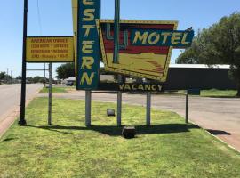 Western Motel, hotel com estacionamento em Sayre