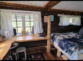 Cozy little log cabin, dog allowed, sauna, hotel s vířivkou v destinaci Åseral