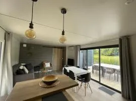 Charming ecolodge in a quiet area, heated pool all year Charente-Maritime