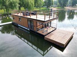 House Boat s výhledem na Wake Port, plážový hotel v Brandýse nad Labem - Staré Boleslavi