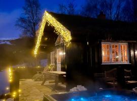 Three bedroom holiday house with jacuzzi in Bjorli , pets allowed, hotel s vířivkou v destinaci Bjorli