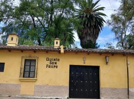 Jardín de Los Sueños Quinta San Felipe, B&B in Cataltzul